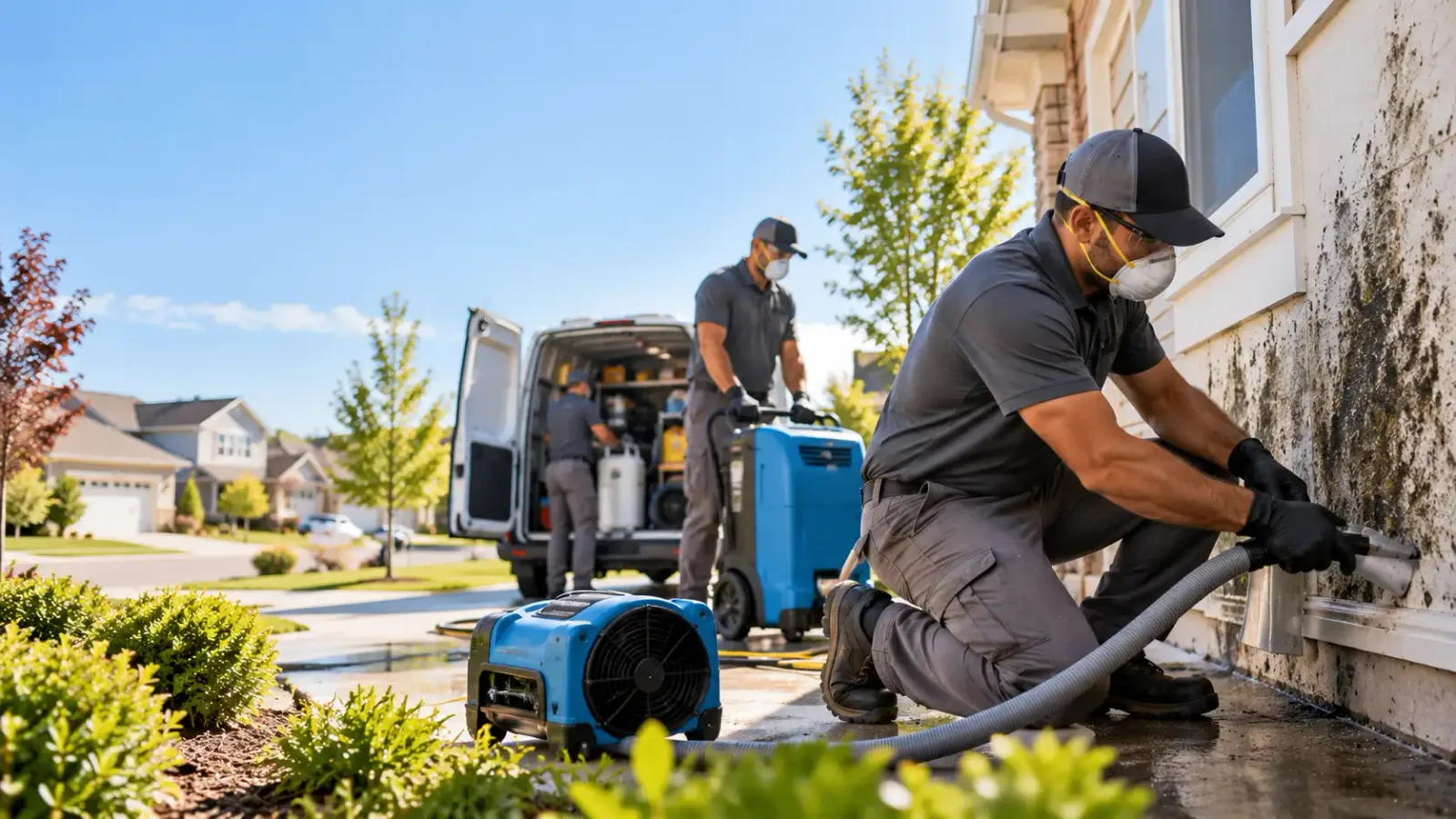 Mold Remediation in Shamrock, TX